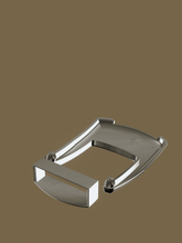 Load image into Gallery viewer, 1.5” Buckle set in sterling silver
